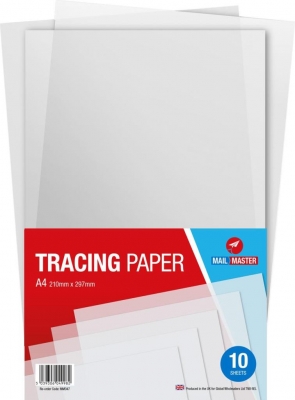 Mail Master A4 Tracing Paper 10 Sheets