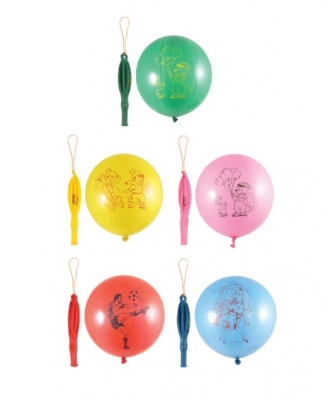Punch Balloons 5 Pack ( Assorted Colours )