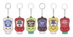 Kawaii Sauces 2D Keychain