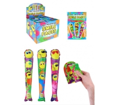 Self Inflating Yellow Smile Face Baseball Bats 48cm