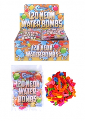 WATER BOMBS 120 PACK X 24 ( 50p Each )