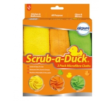 Scrub-A-Duck Microfibre Cloths (3 Pack)