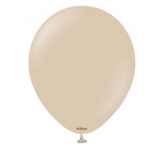 Kalisan 18" Standard Hazelnut Latex Balloon 25 Pack