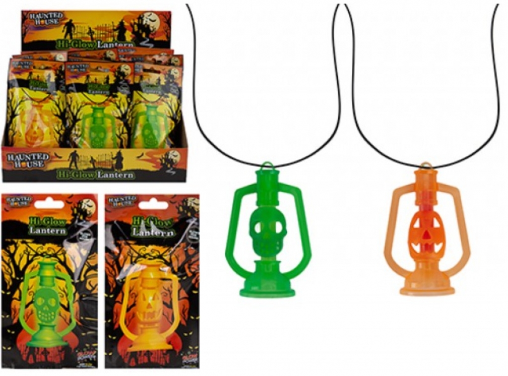 Halloween Glow Lantern 2 Assorted - Click Image to Close