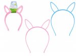 Bunny Ears On Head Band 4 Pack