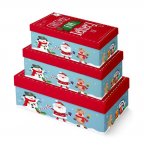 3PC XLONG OBLONG XMAS EVE 4 Pack FSC