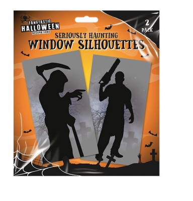 Halloween Window Silhouette 2 Pack