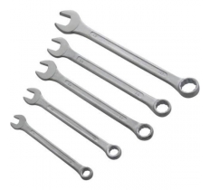 Amtech 5 Pack Combination Metric Spanner Set