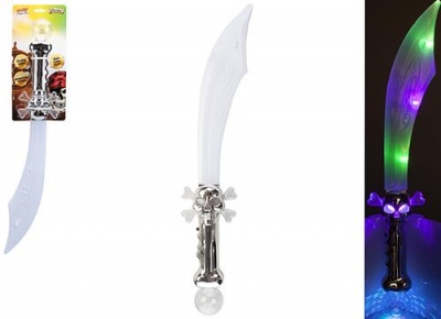 Light Up Skull Pirate Cutlass