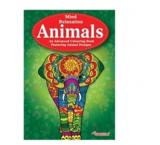 Animals And Birds Advanced Colouring Book 1 & 2