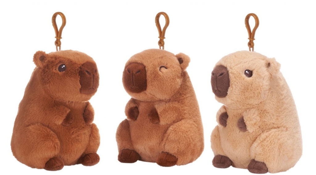 Capybara Bagclip 5" 12cm - Click Image to Close