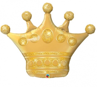 Qualatex 41" Golden Crown Balloon