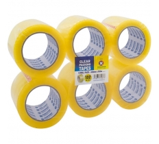 Packaging Tape 48mm X 132M 6 Pack