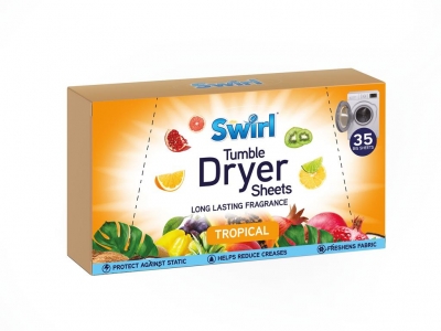 Swirl Laundry Sheets Tropical 35 Pack