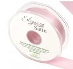 Eleganza Double Faced Satin 25mm X 20M Lt Pink