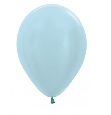 Sempertex 12" Satin Blue Latex Balloons 50 Pack