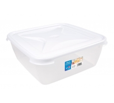 Wham Cuisine 10L Large Square Food Box & Lid