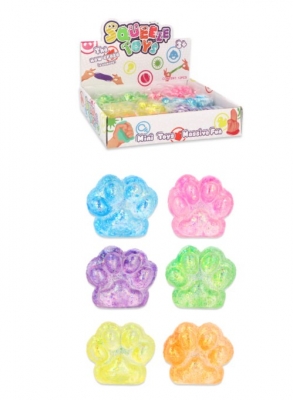 Sparkly Sugar Maltose Paw Squeeze Toy (7cm)