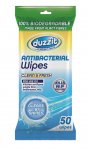 Duzzit Biodegrabale Antibacterial Wipes 50 Pack