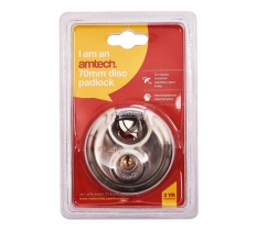 Amtech 70mm Disc Padlock