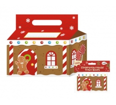 Gingerbread House Treat Boxes 3 Pack