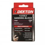 Dekton Flexible Sanding Block - Fine - 120 Grit