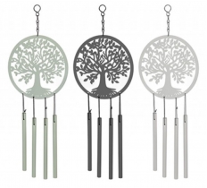Metal Tree Of Life Wind Chime 3 Assorted