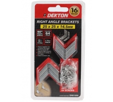 Dekton 16pcs Right Angle Bracket