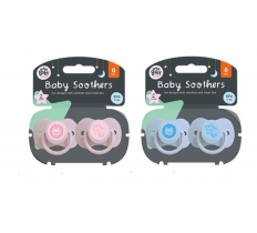 Soothers With Steriliser & Travel Box 2 Pack