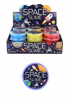 Space Slime Tubs 7cm x 2cm ( Assorted Colours )