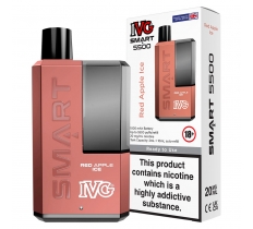 IVG Smart 5500 Red Apple Disposable Vape Kit