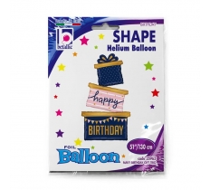 Navy Birthday Gift Trio Single Pack