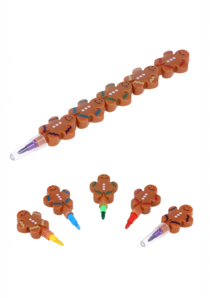 Gingerbread swap crayons - Click Image to Close