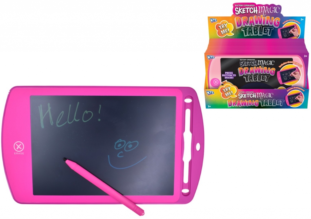 Small Magic Lcd Drawing Tablet 25x15cm - Click Image to Close