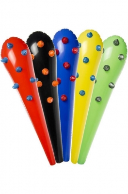 Inflatable Bat Red/ Black/ Blue 85cm