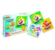 Baby Shark Touch N Feel Puzzles 3 Pack