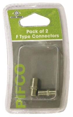 Type F Male Connector 2 Pack