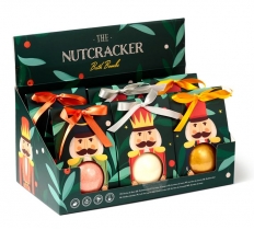 Christmas Nutcracker Bath Bomb in Gift Box