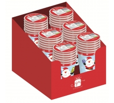Christmas Cups 8oz Kids Character Pack Of 6