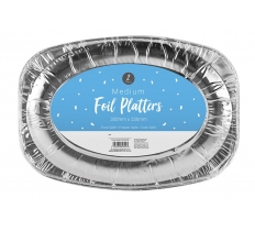 Medium Foil Platters 2 Pack