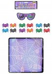 Halloween Party Game (14 Piece) Stick the Spider on the Web