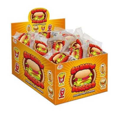 Gummy Burger 8g x 150 ( 9p Each )