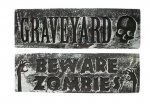Hanging Halloween Wall Plaque