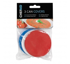 CHEF AID 7.5CM CAN COVERS X 3