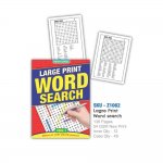 Large Word Search Puzzle Book 136 Pages (VAT ZERO)