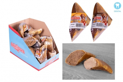 Filled Hoof Dog Treat Chicken / Beef Flavours