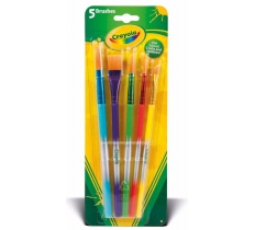 Crayola Assorted Paint Brush 5 Pack