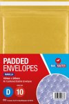 Mail Master D Manilla Padded Envelope 10 Pack