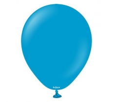 12 Inch Standard Caribbean Blue Balloons