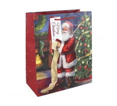 Traditional Santa Large Bag X2Assort(265mmx330mmx140mm)